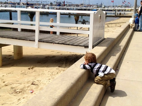 Martin enjoyed the views of Southern California. This shot was taken on Balboa Island also.
