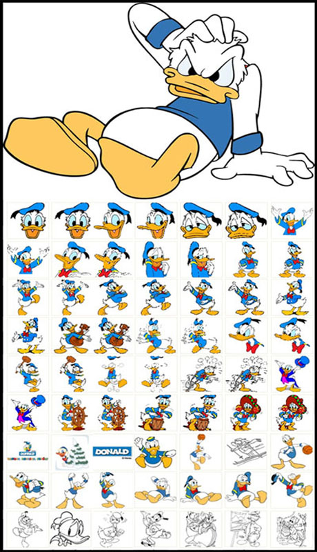 classic_cartoon_style_clip_art_image_of_donald_duck_0